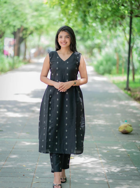 SLUB COTTON COORDS SET