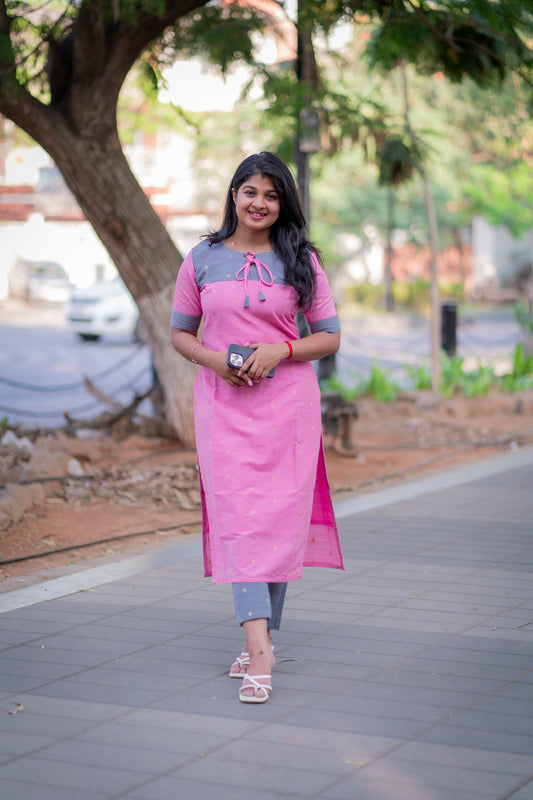RAWSILK KURTASET - D206