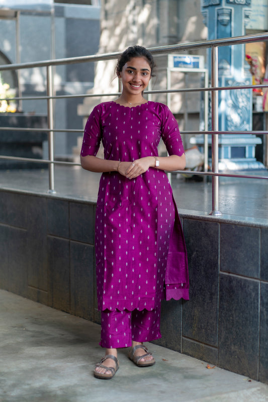 RAWSILK COORDSET - D163