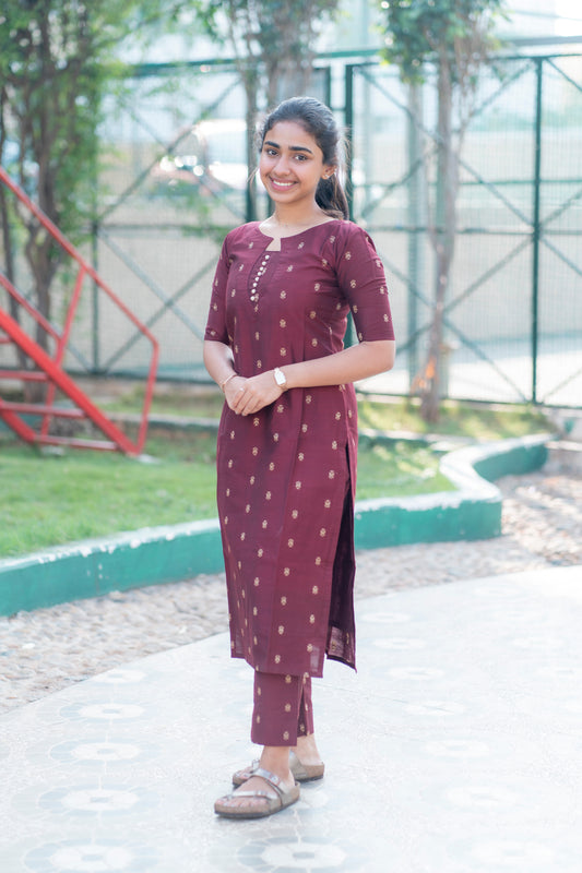 RAWSILK COORDSET - D153