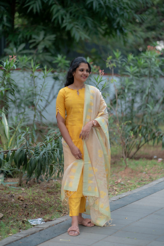 TUSSARSILK SALWAR SUIT