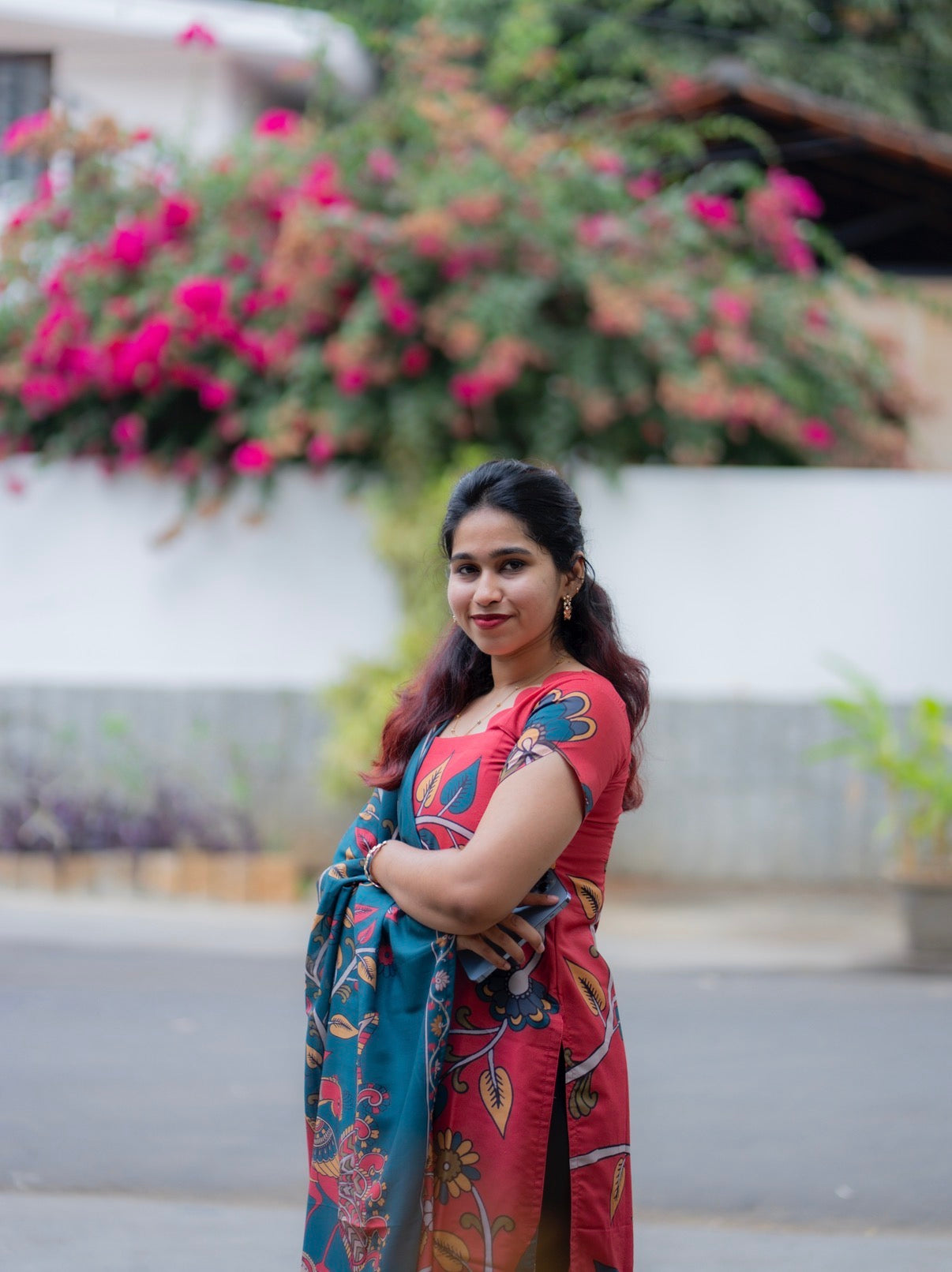 MUSLIN KURTI WITH DUPATTA