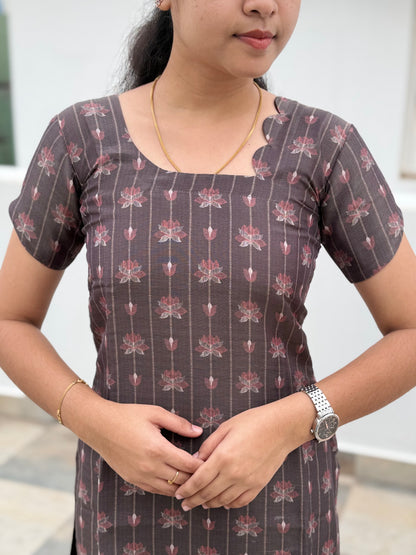 MUSLIN KURTI WITH DUPATTA