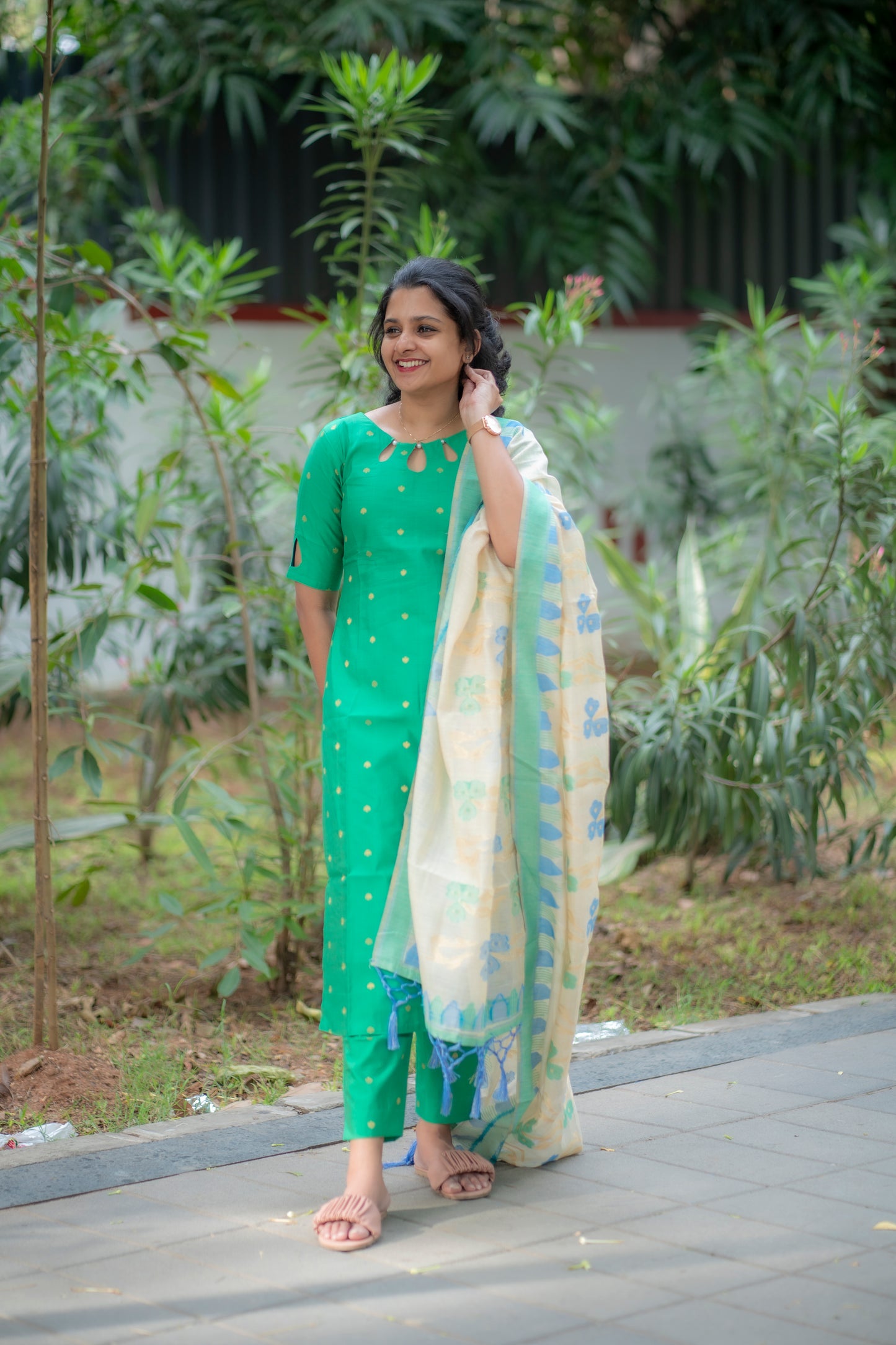 TUSSARSILK SALWAR SUIT