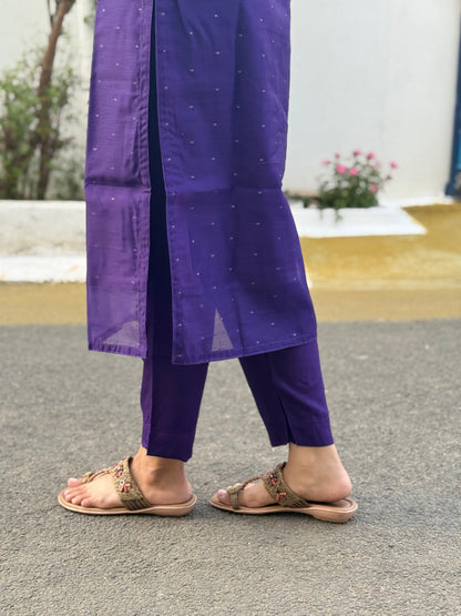 CHANDERI SALWAR SUIT - PRE ORDER