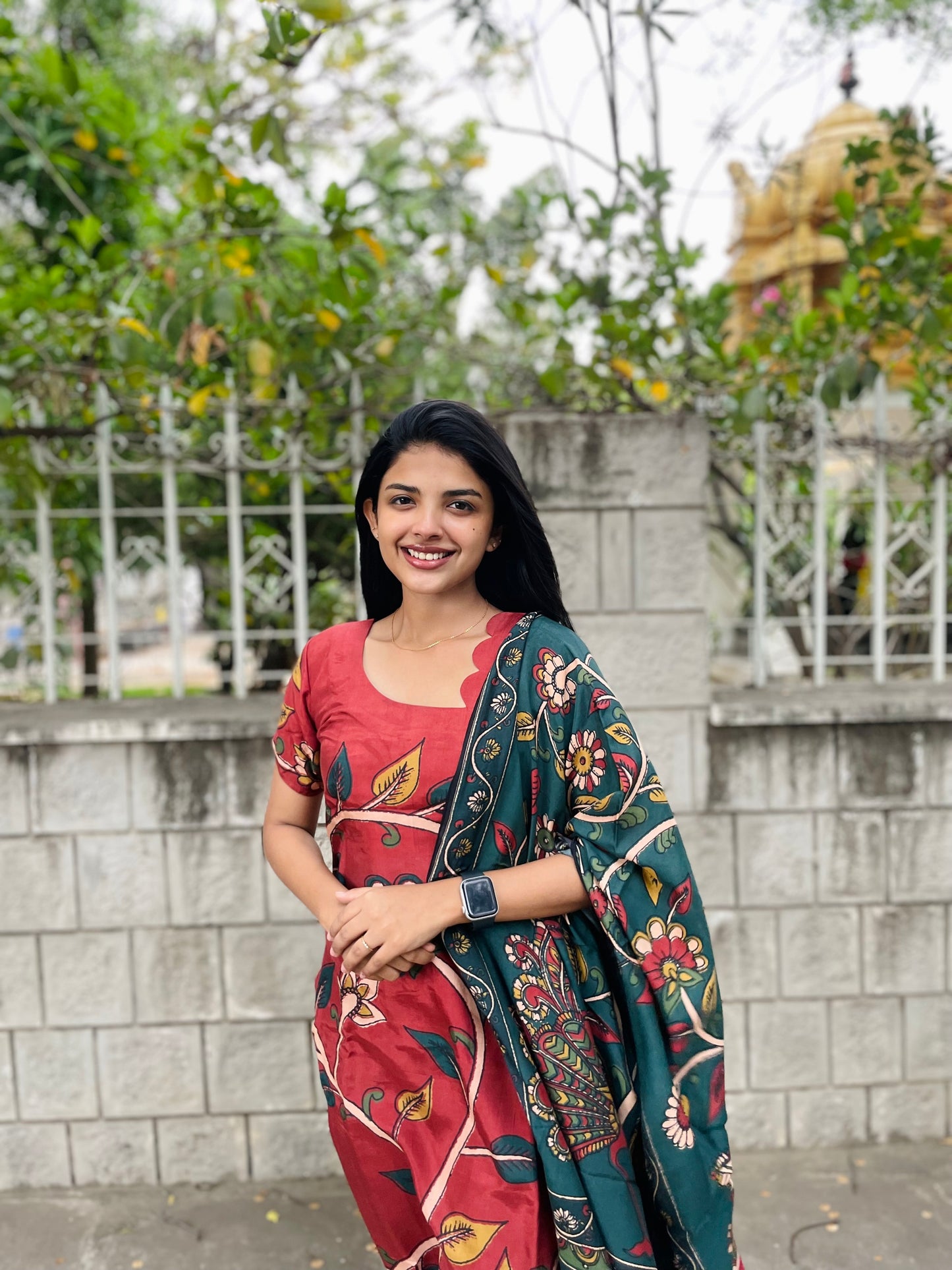 DOLASILK KURTI WITH DUPATTA