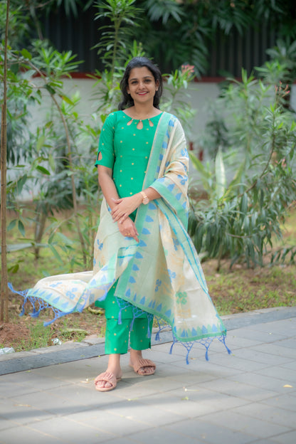 TUSSARSILK SALWAR SUIT