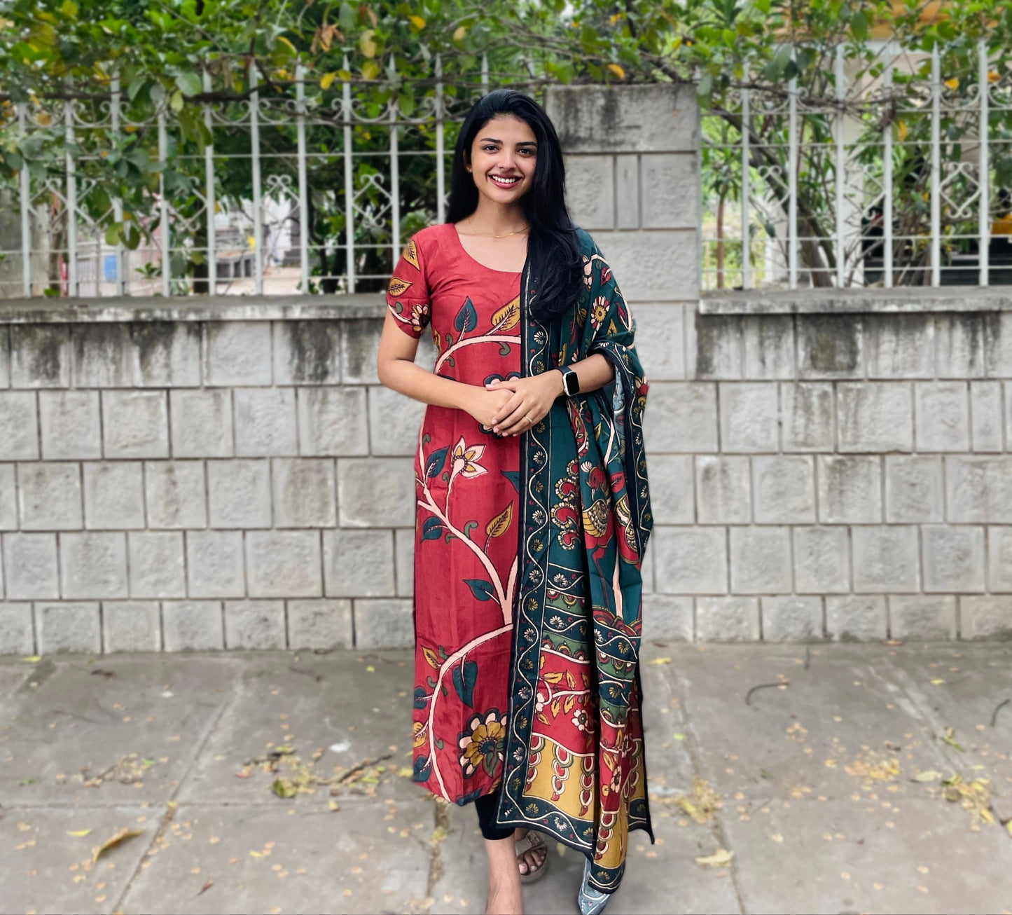 DOLASILK KURTI WITH DUPATTA