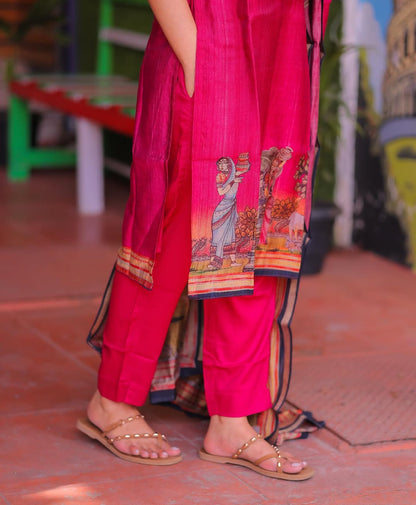PURE MUSLIN SALWAR SUIT