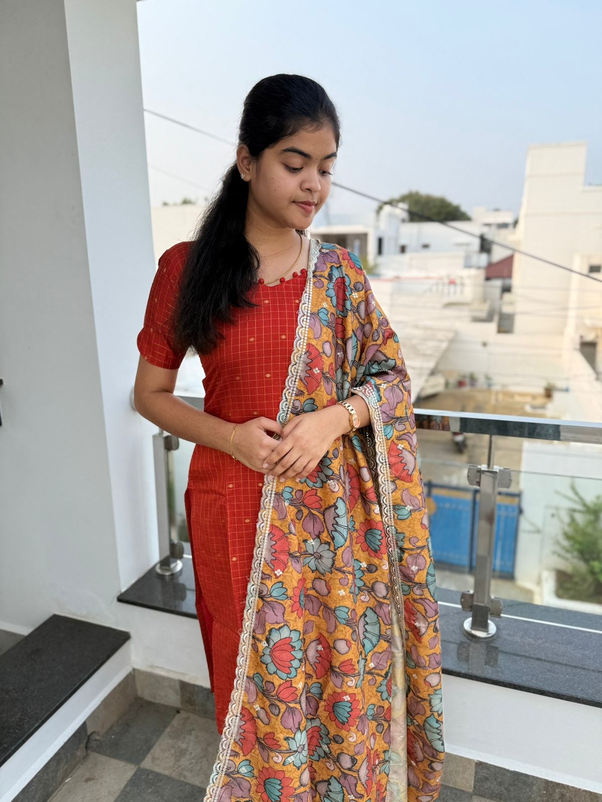 RAWSILK KURTI WITH DUPATTA PRE ORDER