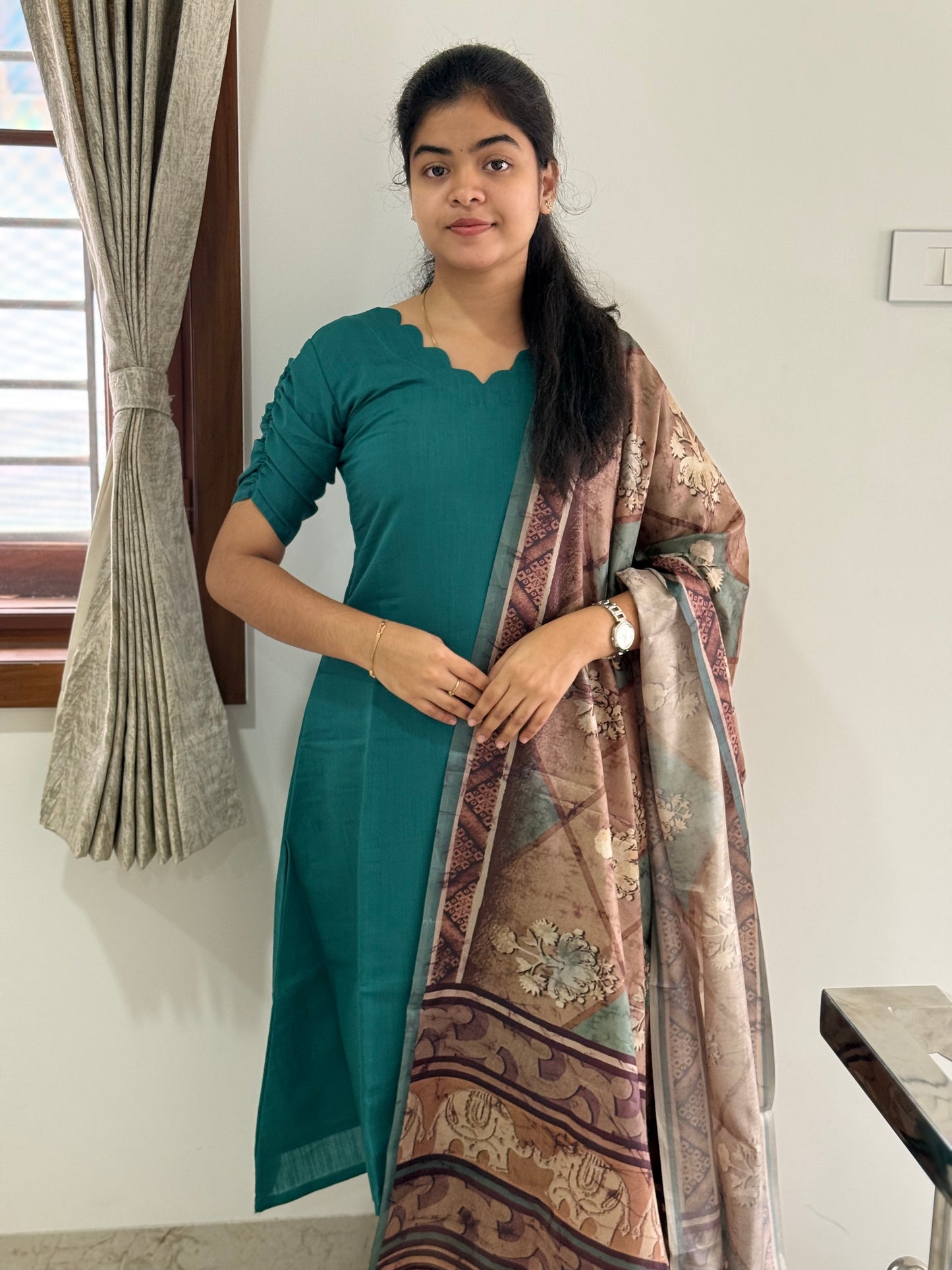 Rayon Top and dupatta