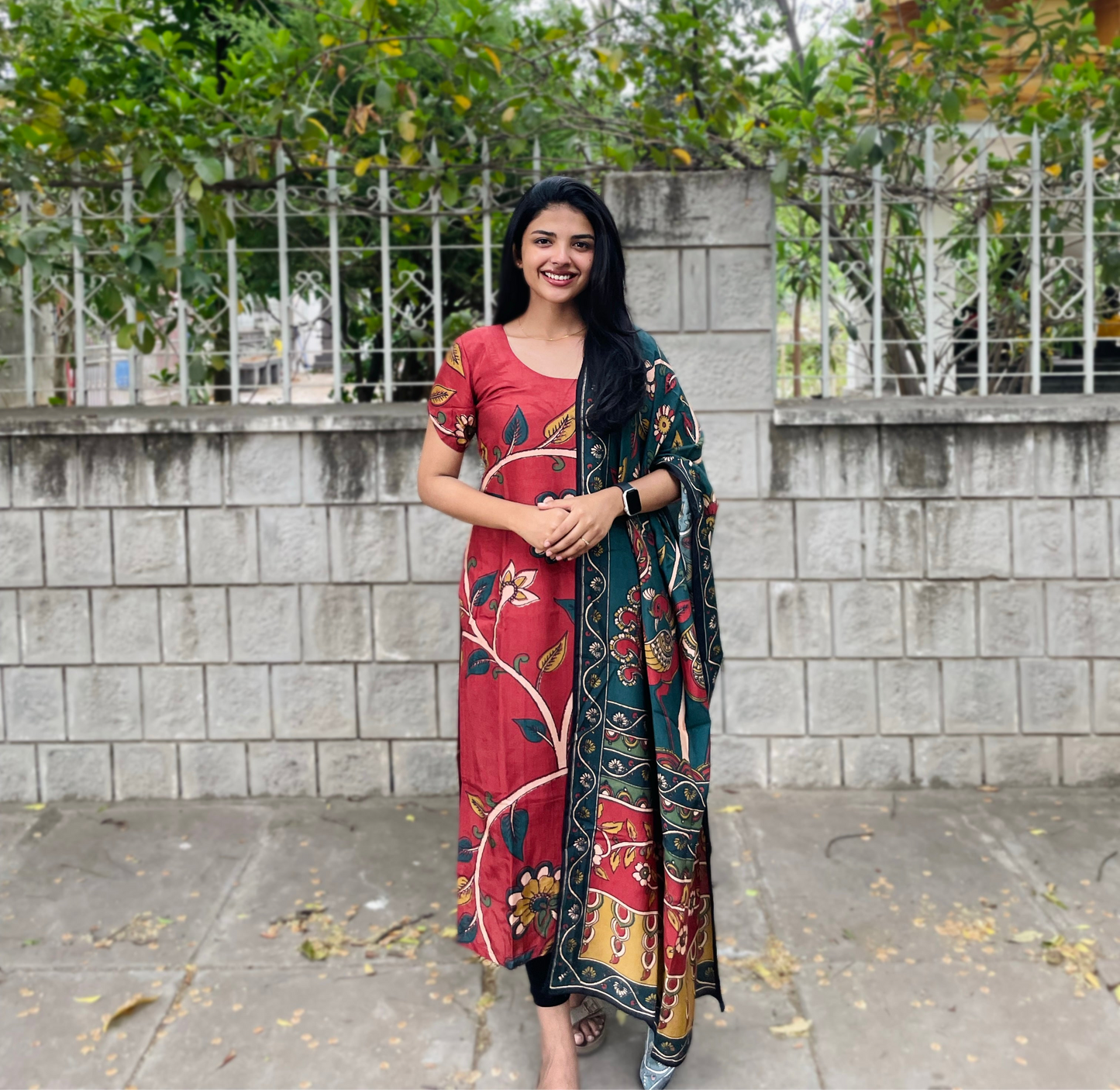 DOLASILK KURTI WITH DUPATTA