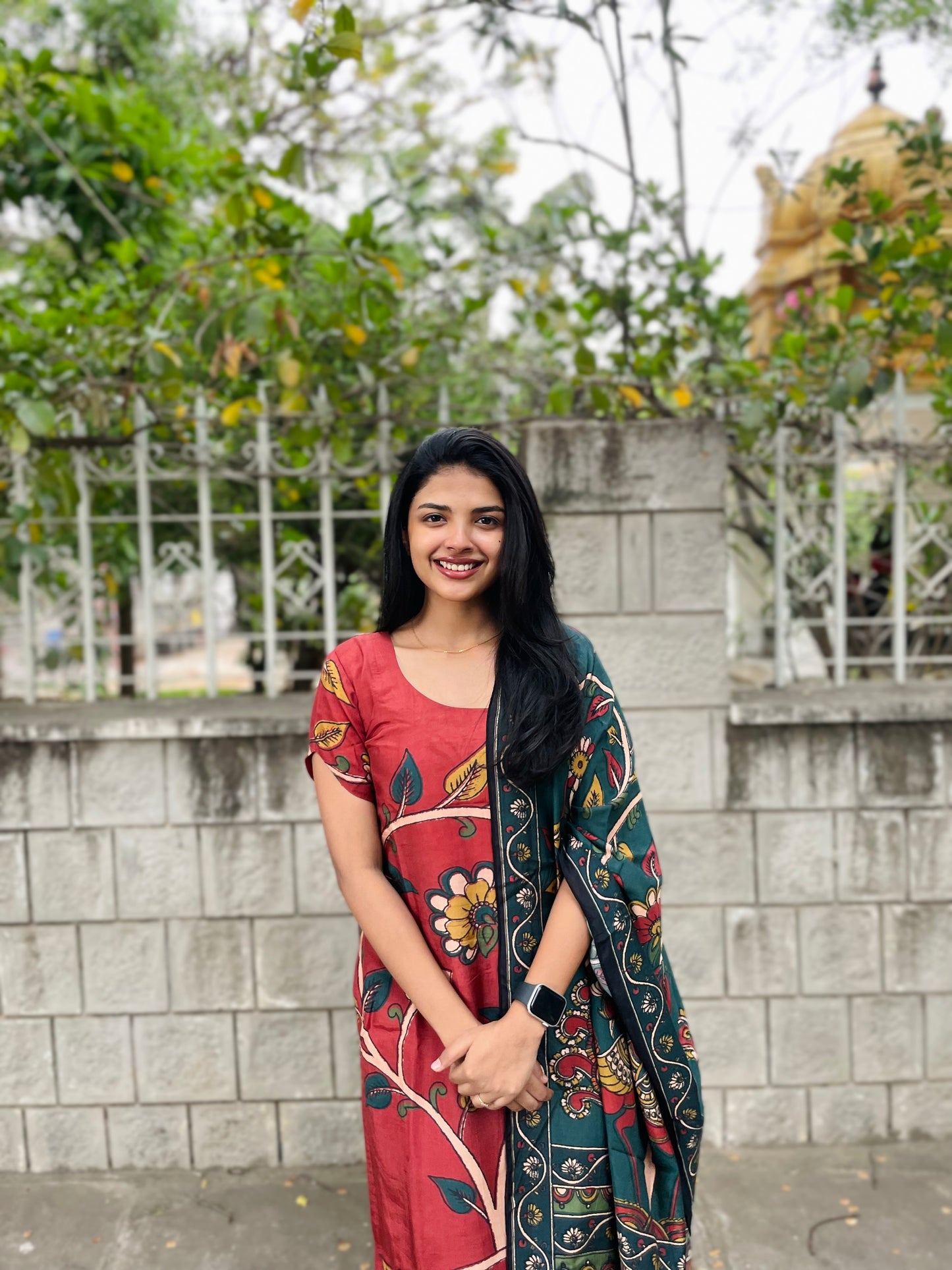 DOLASILK KURTI WITH DUPATTA