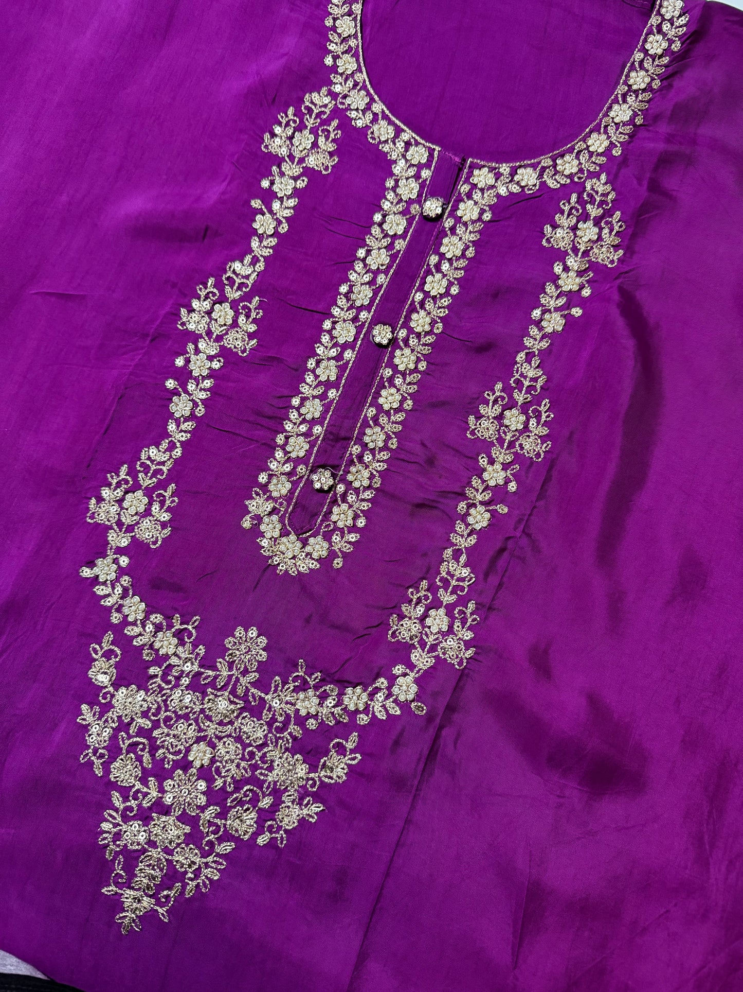 MUSLIN SALWAR - UNSTITCHED