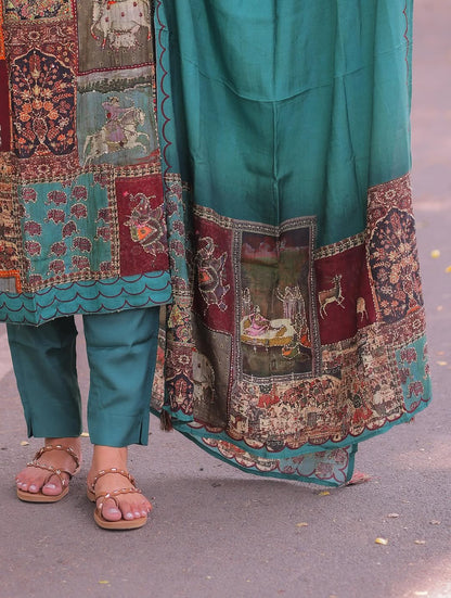PURE MUSLIN SALWAR SUIT