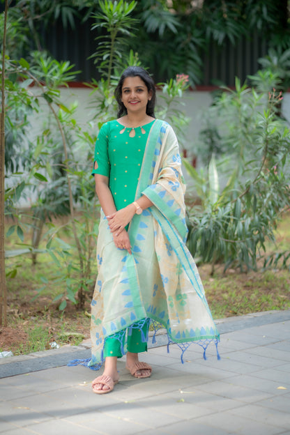 TUSSARSILK SALWAR SUIT