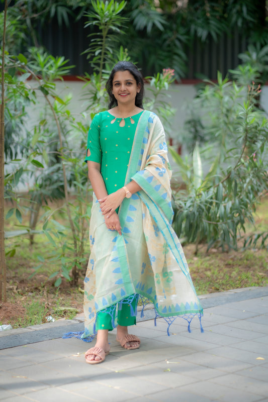 TUSSARSILK SALWAR SUIT
