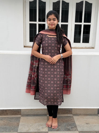 MUSLIN KURTI WITH DUPATTA