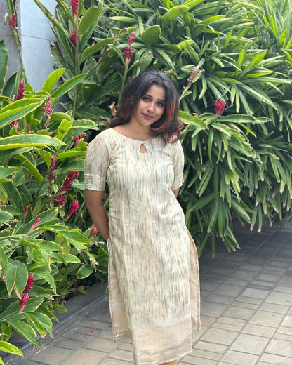 LINEN KURTI