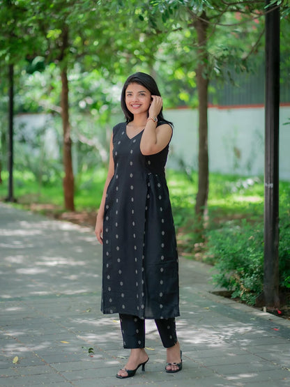 SLUB COTTON COORDS SET