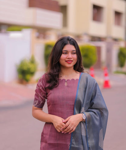 JUTE SALWAR SUIT