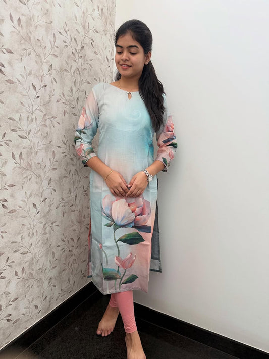 LINEN KURTI