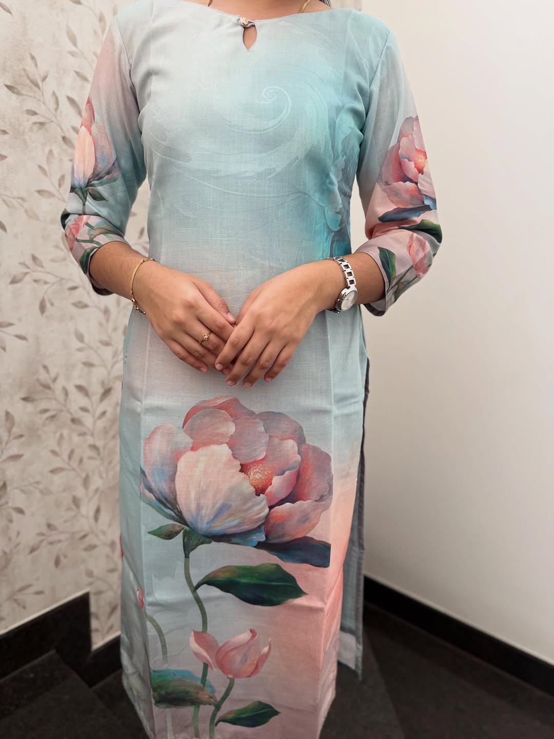 LINEN KURTI