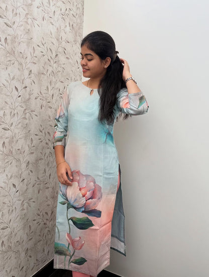 LINEN KURTI