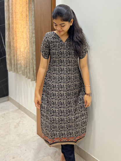 PURE CHANDERI SALWAR SUIT