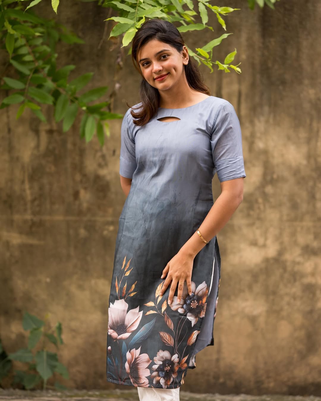 OMBRE MUSLIN KURTI