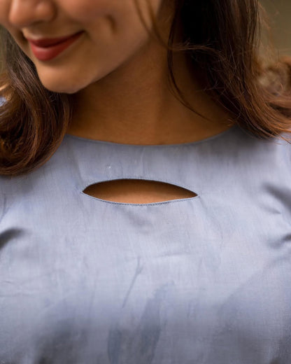 OMBRE MUSLIN KURTI