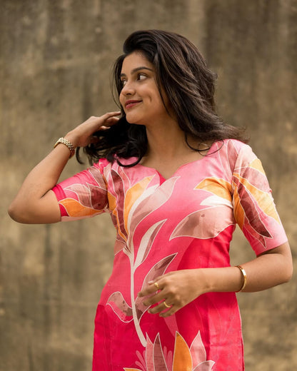 DOBBY COTTON KURTI