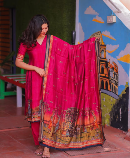 PURE MUSLIN SALWAR SUIT