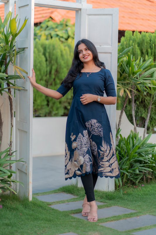 COTTON ALINE KURTI