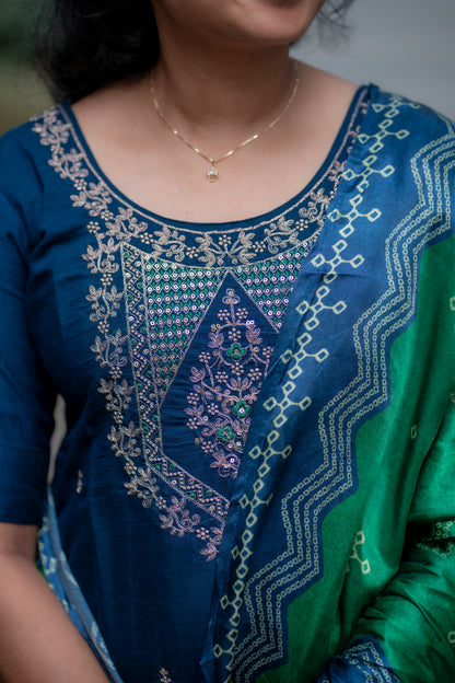 SALWAR SUIT WITH MODAL DUPATTA