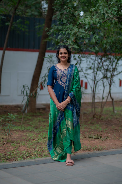 SALWAR SUIT WITH MODAL DUPATTA