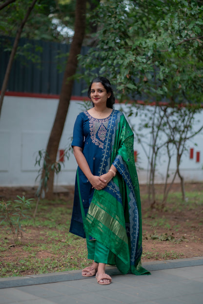 SALWAR SUIT WITH MODAL DUPATTA