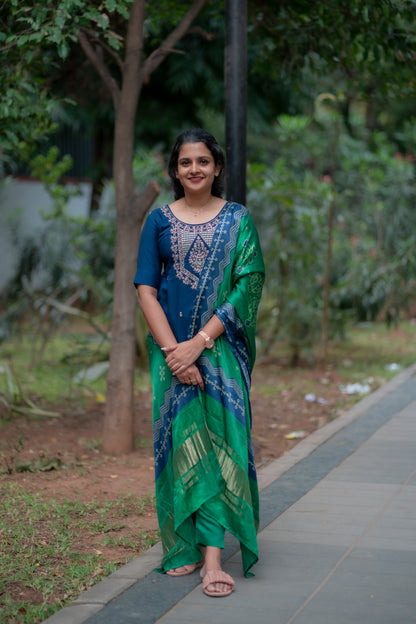 SALWAR SUIT WITH MODAL DUPATTA