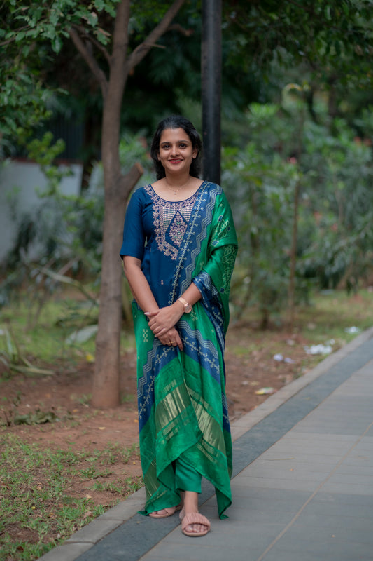 SALWAR SUIT WITH MODAL DUPATTA