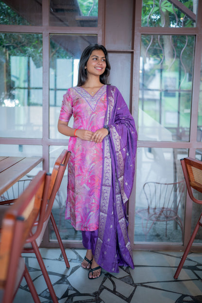 TISSUE SALWAR SUIT