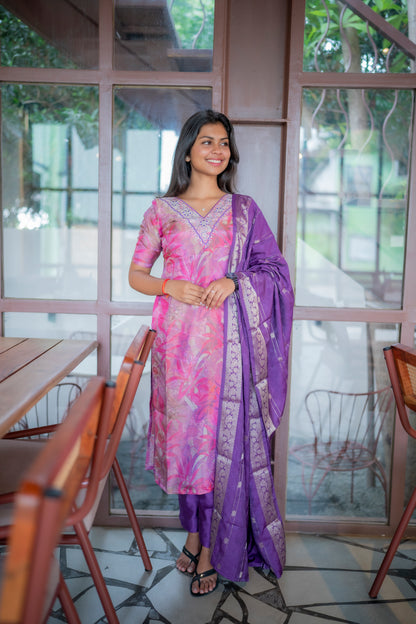 TISSUE SALWAR SUIT