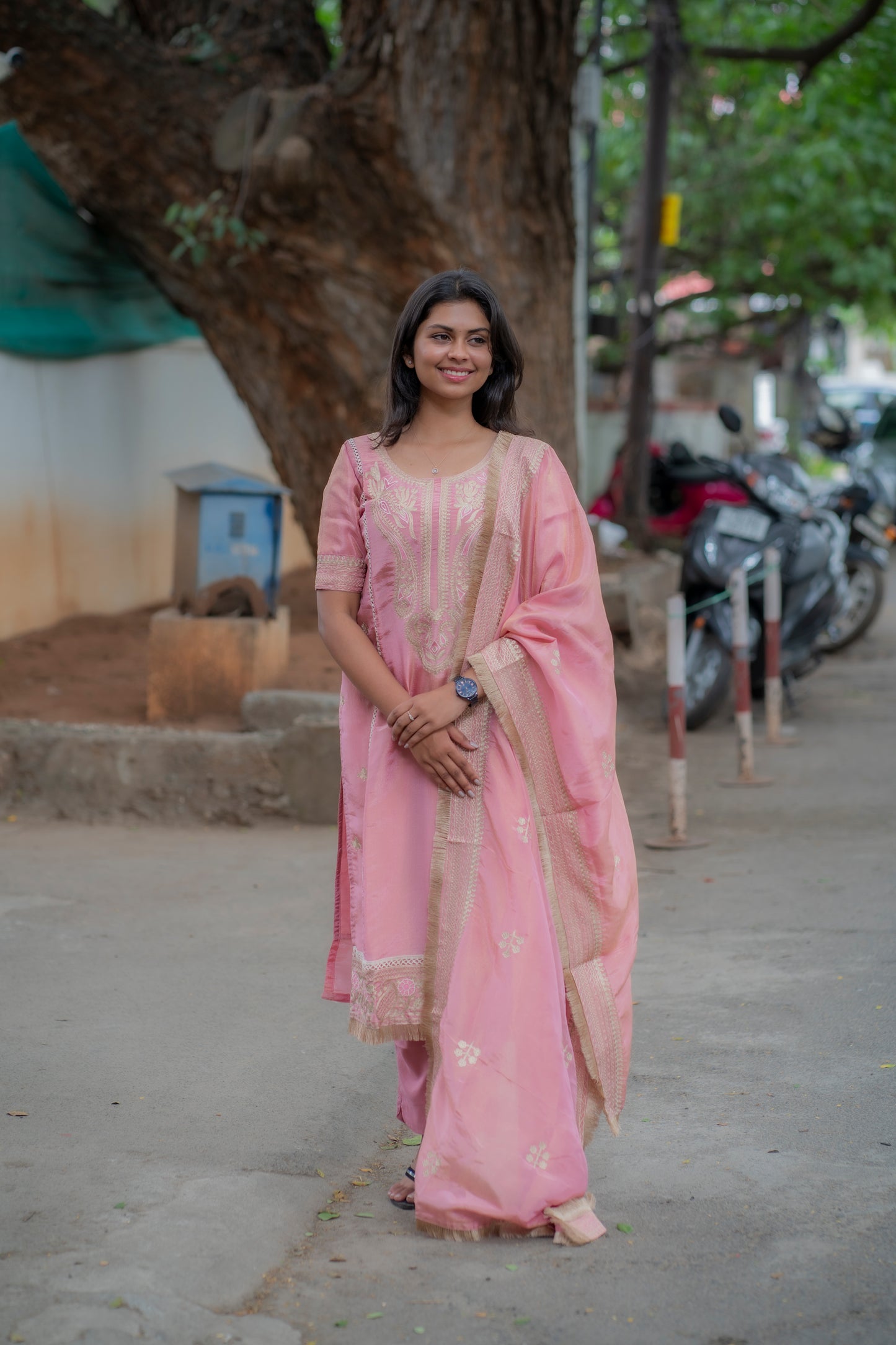TISSUE SALWAR SUIT
