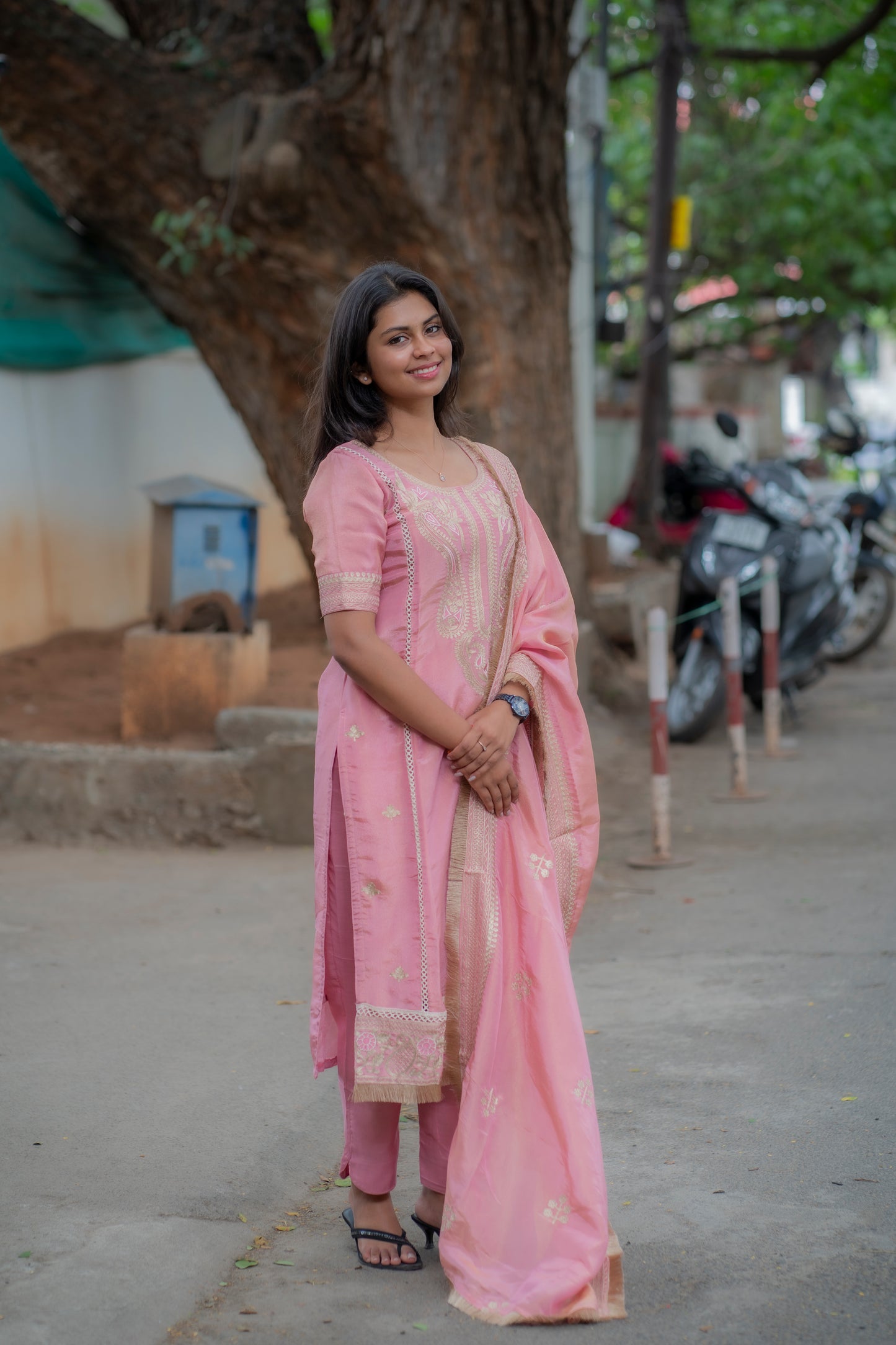 TISSUE SALWAR SUIT