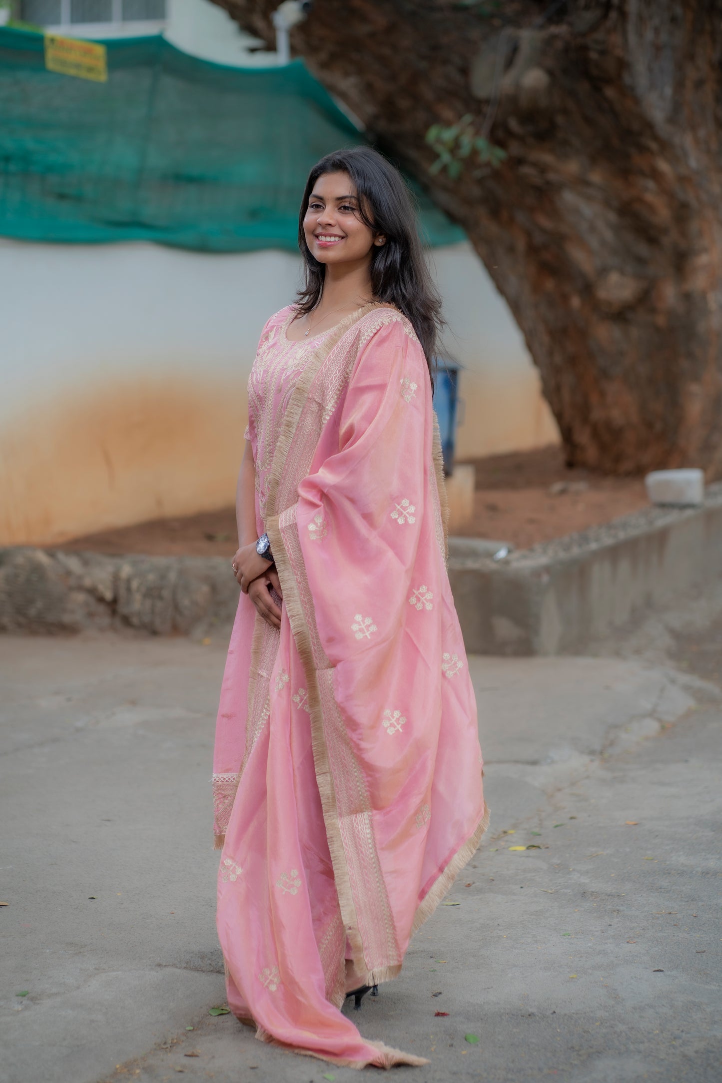 TISSUE SALWAR SUIT