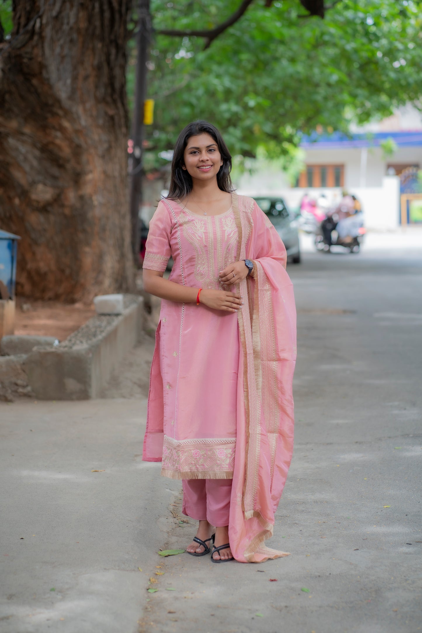 TISSUE SALWAR SUIT