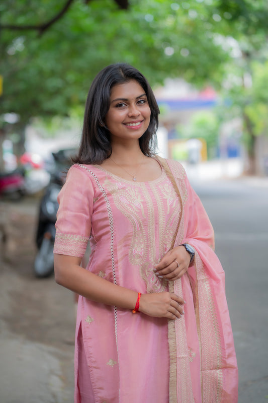TISSUE SALWAR SUIT