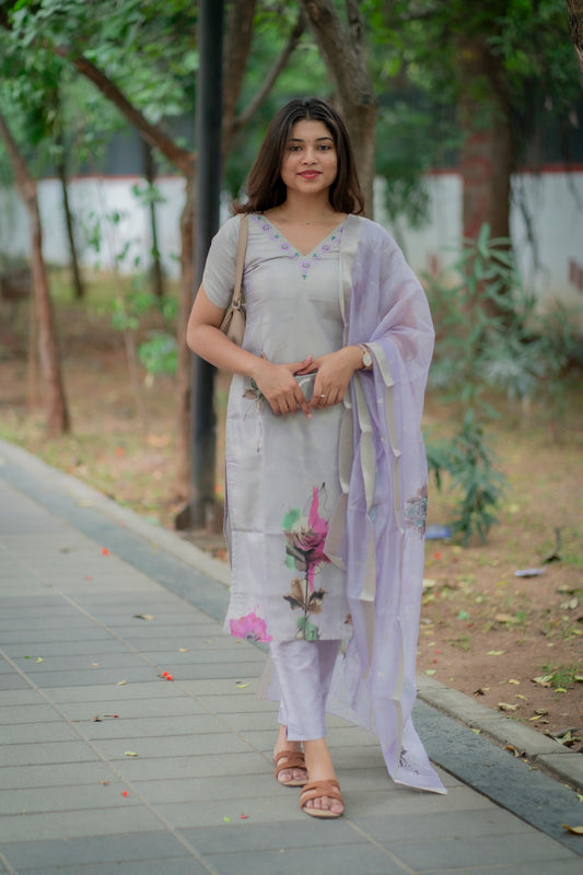 TISSUE SALWAR SUIT