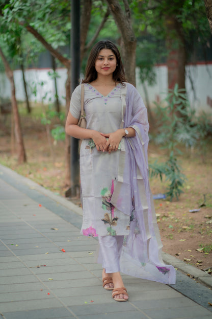 TISSUE SALWAR SUIT
