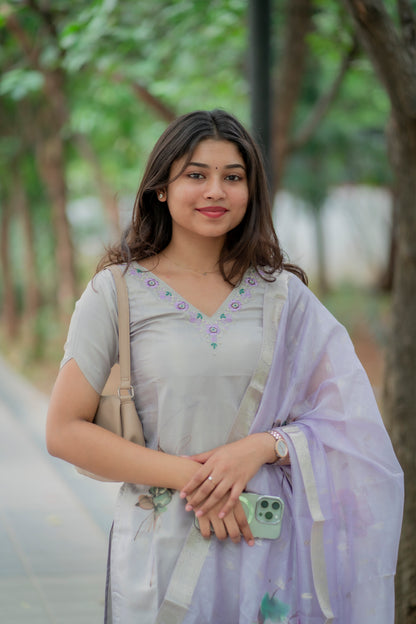 TISSUE SALWAR SUIT