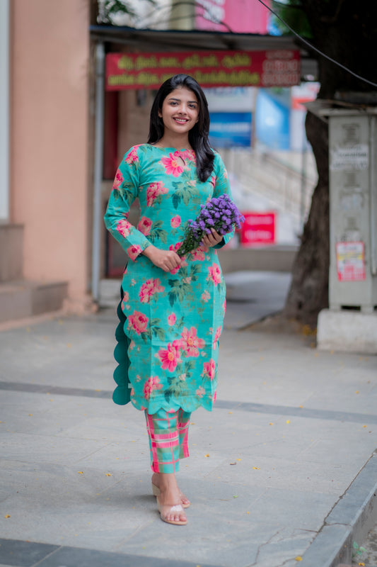 MALAI CHANDERI COORDS - D241